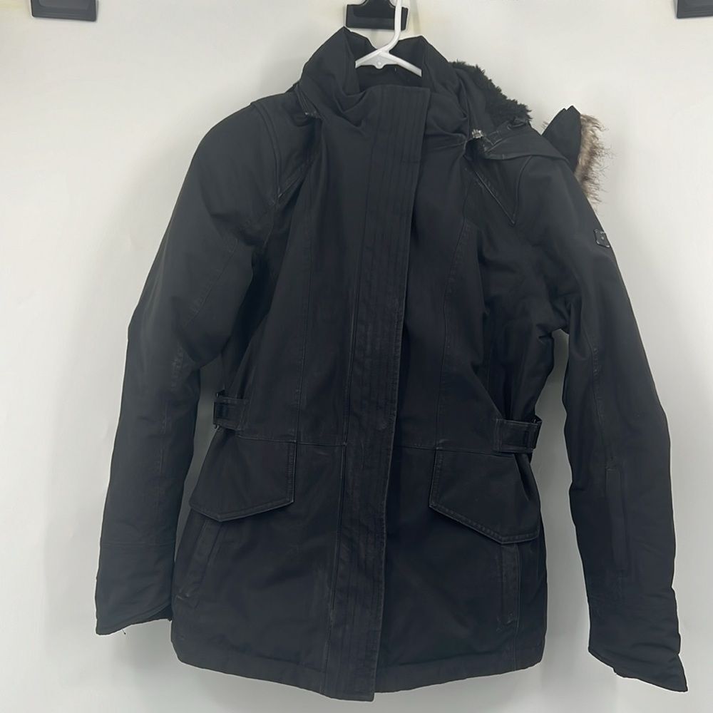 The North Face Womens Black Winter Jacket Large